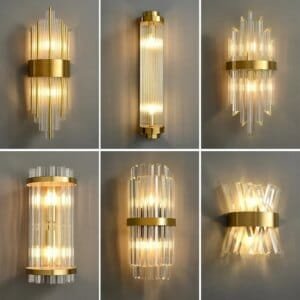 Wall Sconces Gold Bedside Lights Wall Lamp