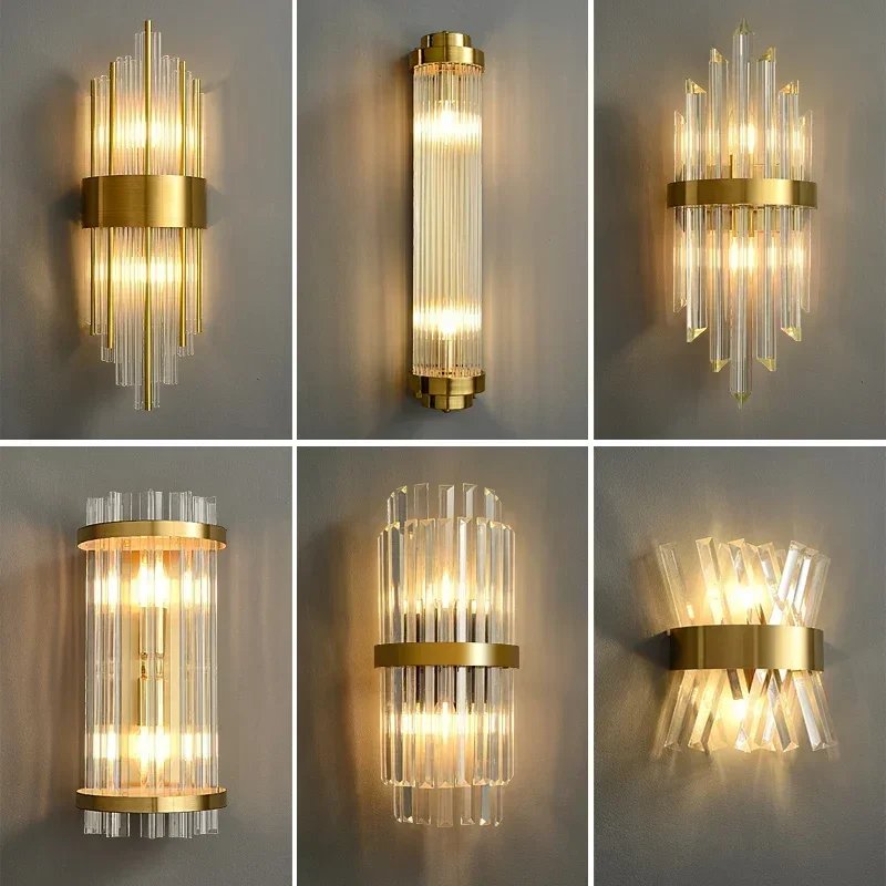 Wall Sconces Gold Bedside Lights Wall Lamp
