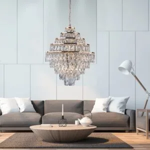 Vintage florence belle crystal chandelier lighting