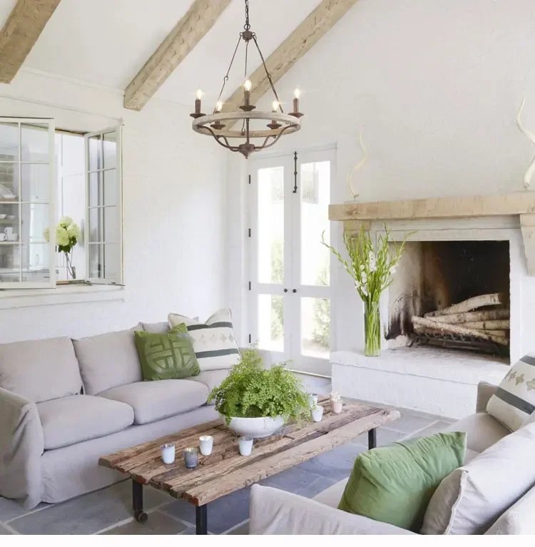 Rustic Farmhouse Chandelier 6 Light Bronze Lighting