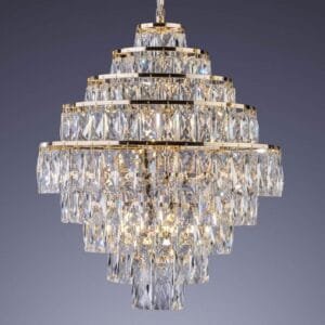 Vintage florence belle crystal chandelier lighting