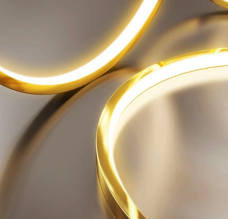 Modern LED Ring Pendant Lights hanging chandelier lamps