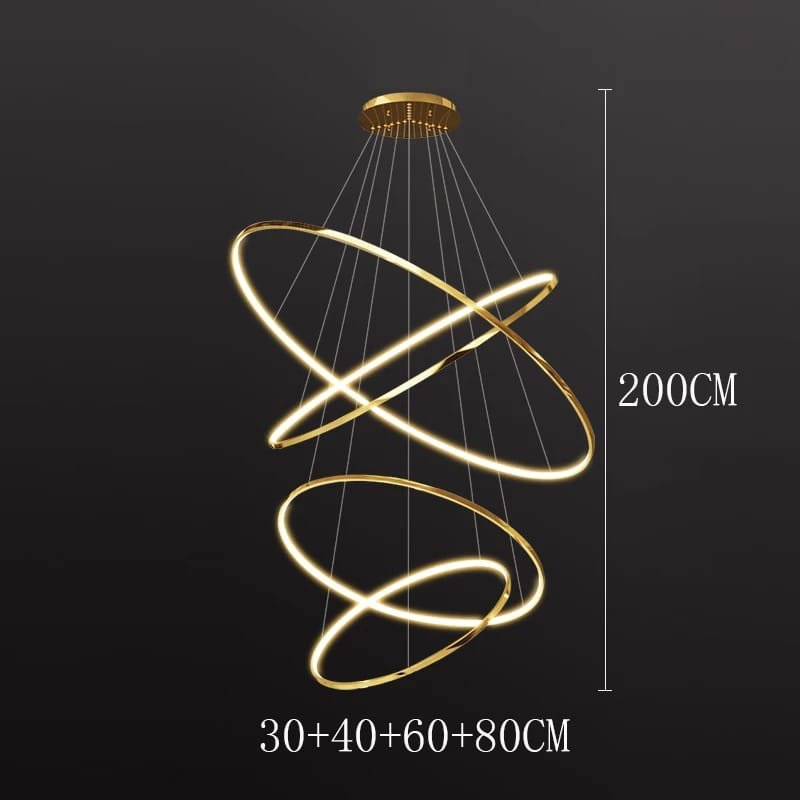 gold 4 rings