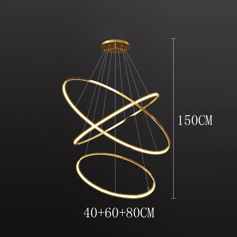 gold 3 rings