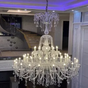 Extra Large Crystal Chandelier Lighting Foyer Lights