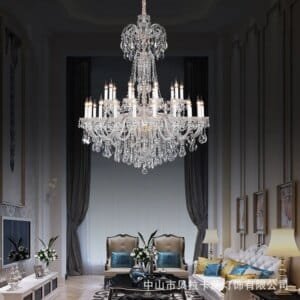 Extra Large Crystal Chandelier Lighting Foyer Lights