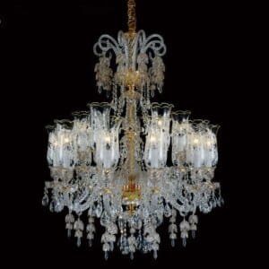 Vintage Crystal Lamp Modern Family Set Chandeliers Living Room Value