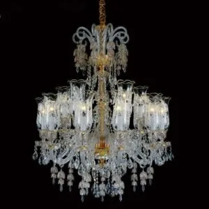 Vintage Crystal Lamp Modern Family Set Chandeliers Living Room Value