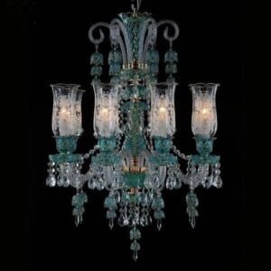 Vintage Crystal Lamp Modern Family Set Chandeliers Living Room Value
