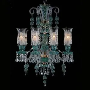 Vintage Crystal Lamp Modern Family Set Chandeliers Living Room Value